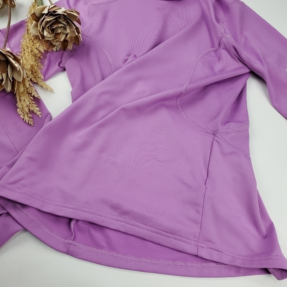 Nike Lavender Mock Turtle Pullover Running Shirt S - Picture 14 of 14